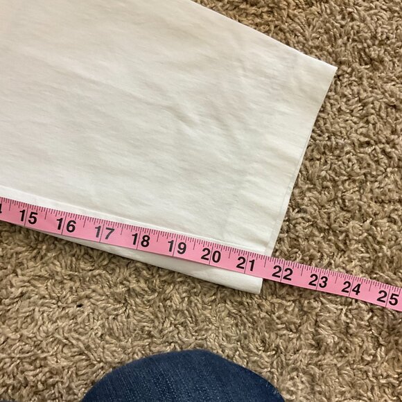 Alfani Stretch Tummy Control Pull On Cropped Capri Pants, White, Size 10 - Picture 6 of 6